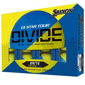 Srixon q star tour divide golf balls blue